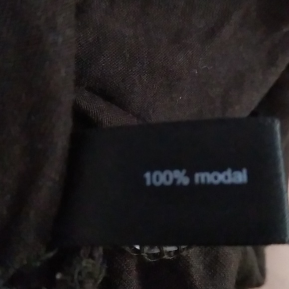 The Limited Dark Brown Short Sleeve Blouse. Modal Soft Comfy Versatile - Picture 6 of 7